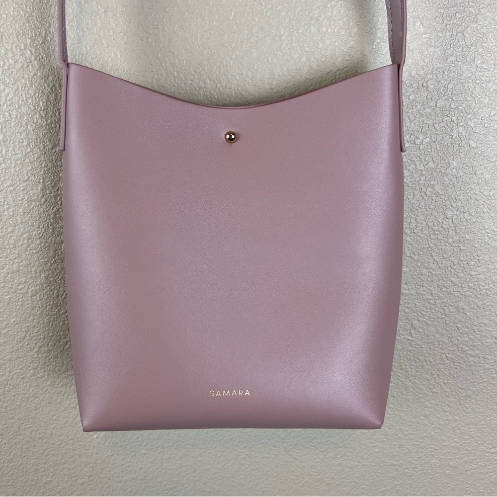 Samara pink shoulder bag - Picture 6 of 14